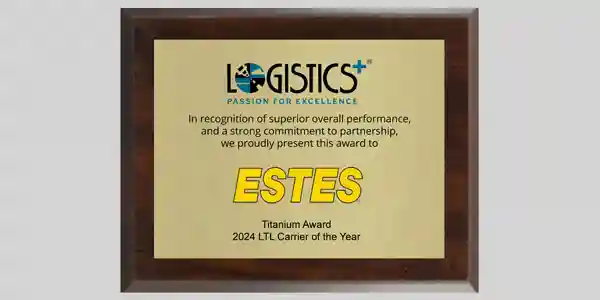 Estes Named A 2024 LTL Carrier Of The Year